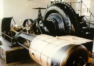 Szivattyútelepi gépház belső